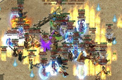 传奇SF重燃激情岁月，千人攻城战斗一触即发